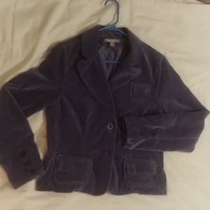 Ladies large purple jacket